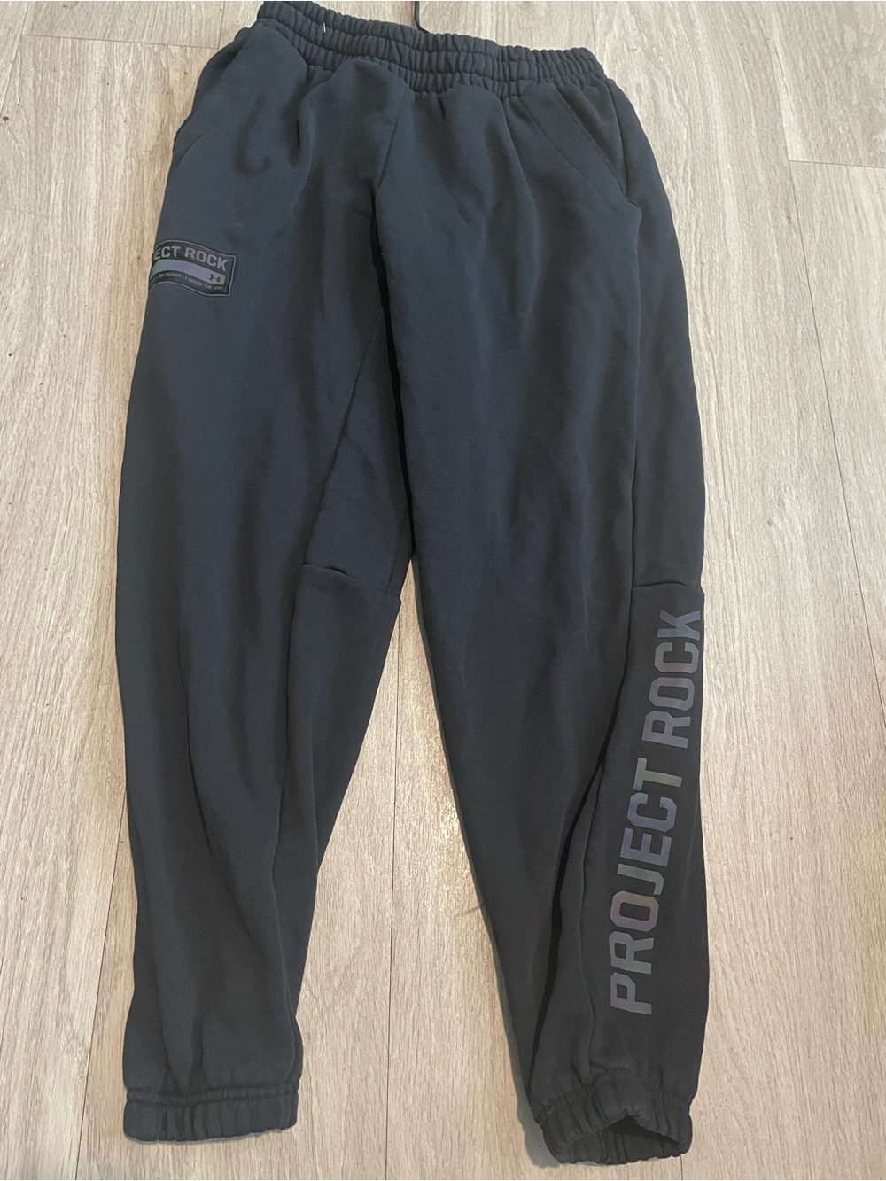 Under Armour Black Project Rock Jogger Pants